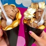 32 Bubbles ice cream trailer