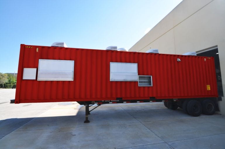 gooseneck kitchen trailer