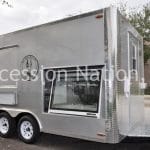 Custom Display for concession trailer