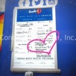 Menu board for food trucks & trailers