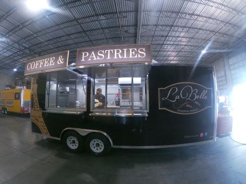 8x22 La Belle mobile baking trailer 2020