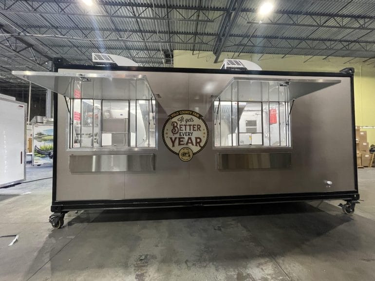 gooseneck kitchen trailer