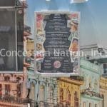 Menu board for food trucks & trailers