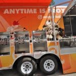 Orange Leaf Frozen Yogurt Ice Cream Truck
