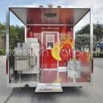 Red Devil BBQ Smoker Trailer