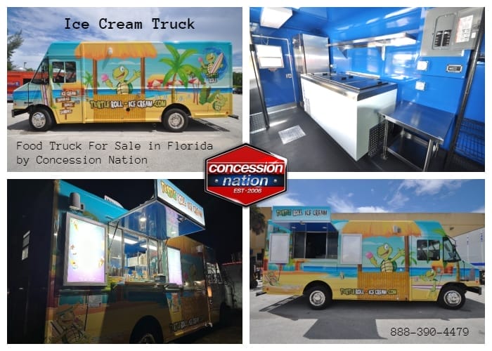 ice cream trailer for sale